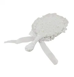 מראת יד אובלית מהודרת בעיצוב מיוחד.