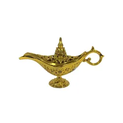 נעל אלאדין זהב מפלסטיק - 6 יחידות