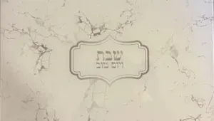 מגש לחלה עשוי זכוכית מחוסמת בלתי שביר. גודל 27X39 ס"מ. מגיע באריזת מתנה מהודרת.