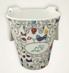 נטלה מבמבוק אורגני ידידותי לסביבה גודל 12X12