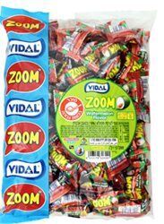 מסטיק זום בטעם אבטיח במשקל- 1 קילו מכיל כ-110 יחידות. מחיר ליחידה 0.37 ש"ח