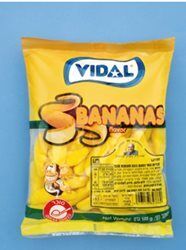 גומי בטעם בננה מצופה סוכר - חצי קילו