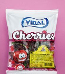 גומי בטעם דובדבן - חצי קילו