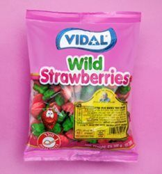 גומי תות קטן - חצי קילו