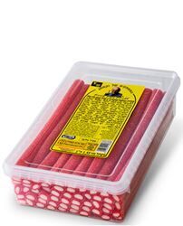 לקריץ ממולא בטעם תות מסוכר 1.55 ק"ג כ-56 יחידות. עלות ליחידה 0.95 ש"ח.