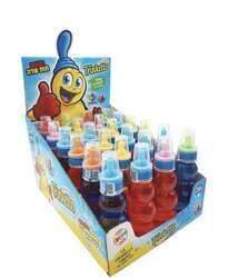 משקה בטעם תות שדה 24 יחידות באריזה. 70 מ"ל לבקבוק. עלות יחידה כ-1.23 ש"ח.