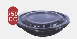 קערית ומכסה לאוכל חם, ניתן לחמם במיקרו. 750CC. עלות 0.89 אג' ליחידה. 200 יחידות בקרטון.