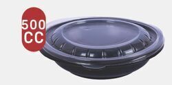 קערית ומכסה לאוכל חם, ניתן לחמם במיקרו. 500CC. עלות 0.82 אג' ליחידה. 200 יחידות בקרטון.