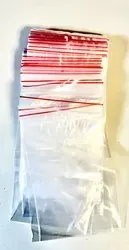 שקית פס סגירה גודל 10/15 מגיע בחבילה של 100 יחידות מחיר ליחידה 0.176 אג'