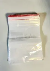 שקית פס סגירה גודל 18/25 מגיע בחבילה של 100 יחידות מחיר ליחידה 0.38 אג'